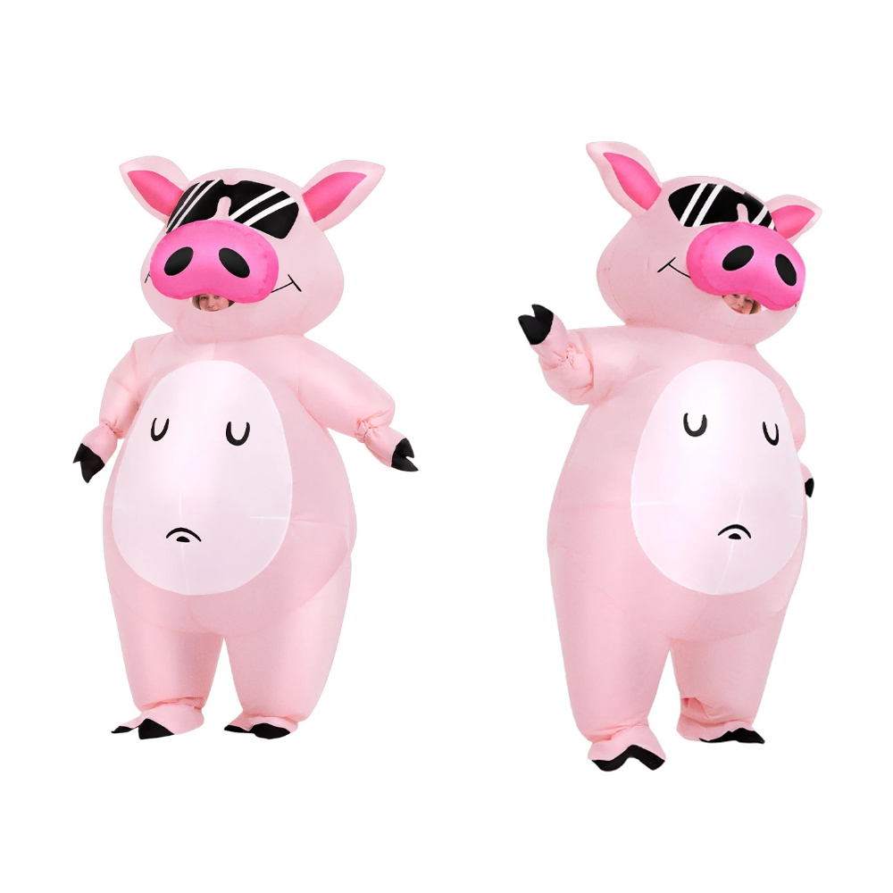 Cartoon-Tier-Ferkel-Aufblasbar – Halloween Costume Adult Bewertung und Preis