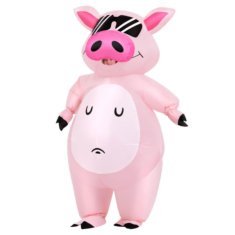 Cartoon-Tier-Ferkel-Aufblasbar – Halloween Costume Adult Bewertung und Preis
