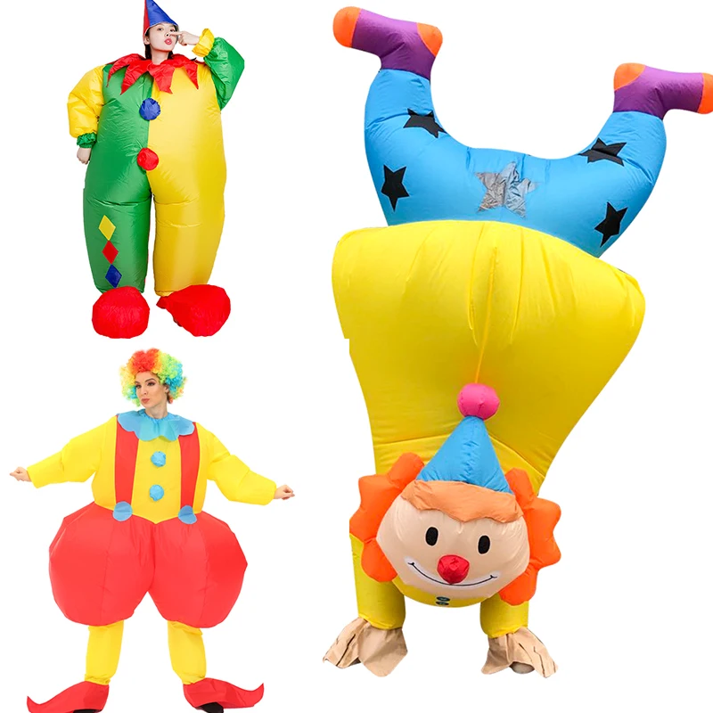 Aufblasbares Clown-Kostüm für  – Halloween Costume Adult Bewertung und Preis