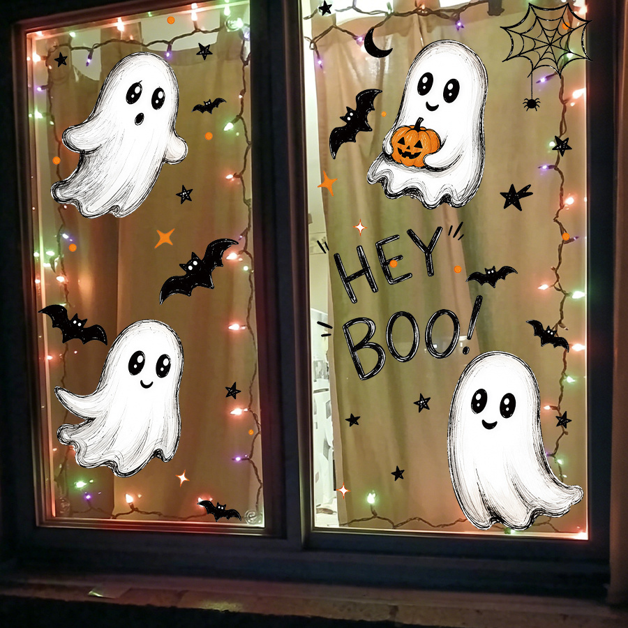 3 Stück Halloween-Fensteraufkl – Spider Web Halloween Decoration Bewertung und Preis
