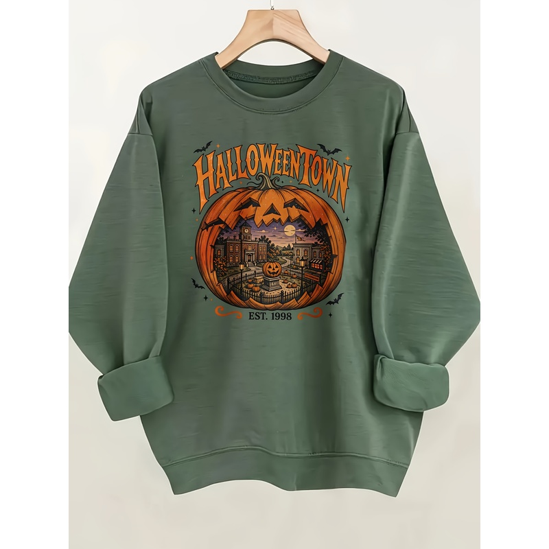 Sommer-Halloween-Stadt-Motiv,  – Pumpkin Lantern Halloween Bewertung und Preis