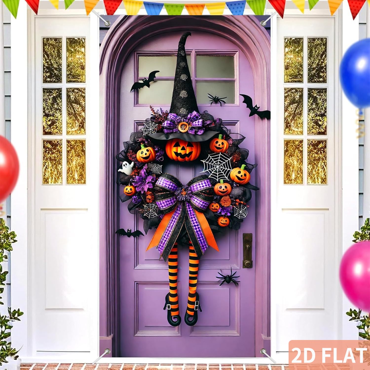 Halloween-Hexenkranz-Türabdeck – Spider Web Halloween Decoration Bewertung und Preis