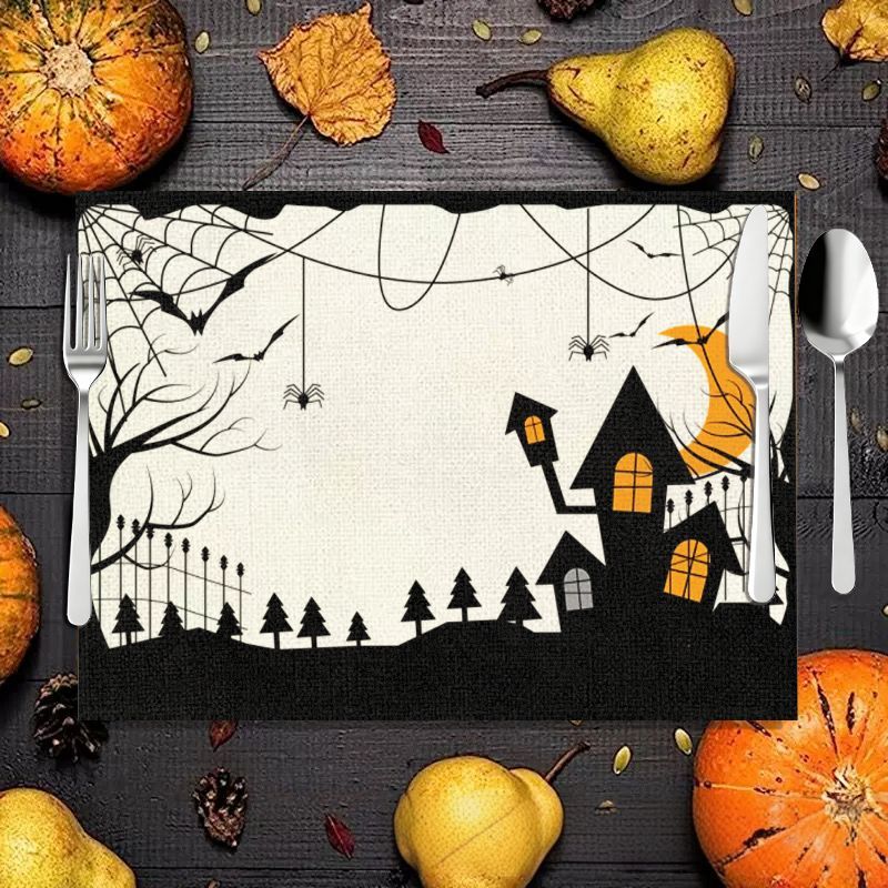 VIKAMA Schwarz-Weiß Geisterhau – Spider Web Halloween Decoration Bewertung und Preis