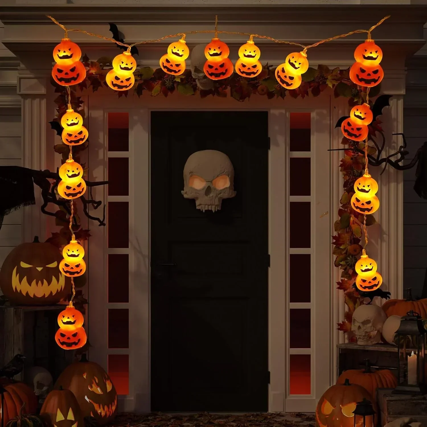 Jack O Lantern Lichterkette, b – Halloween Led String Lights Orange Bewertung und Preis