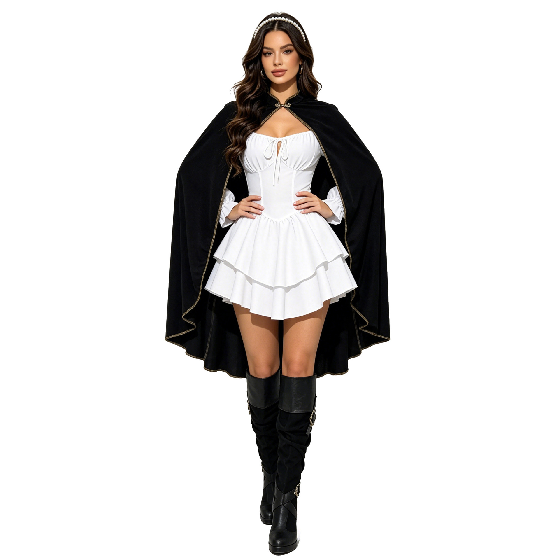 Mittelalterlicher Samtumhang f – Halloween Costume Adult Bewertung und Preis