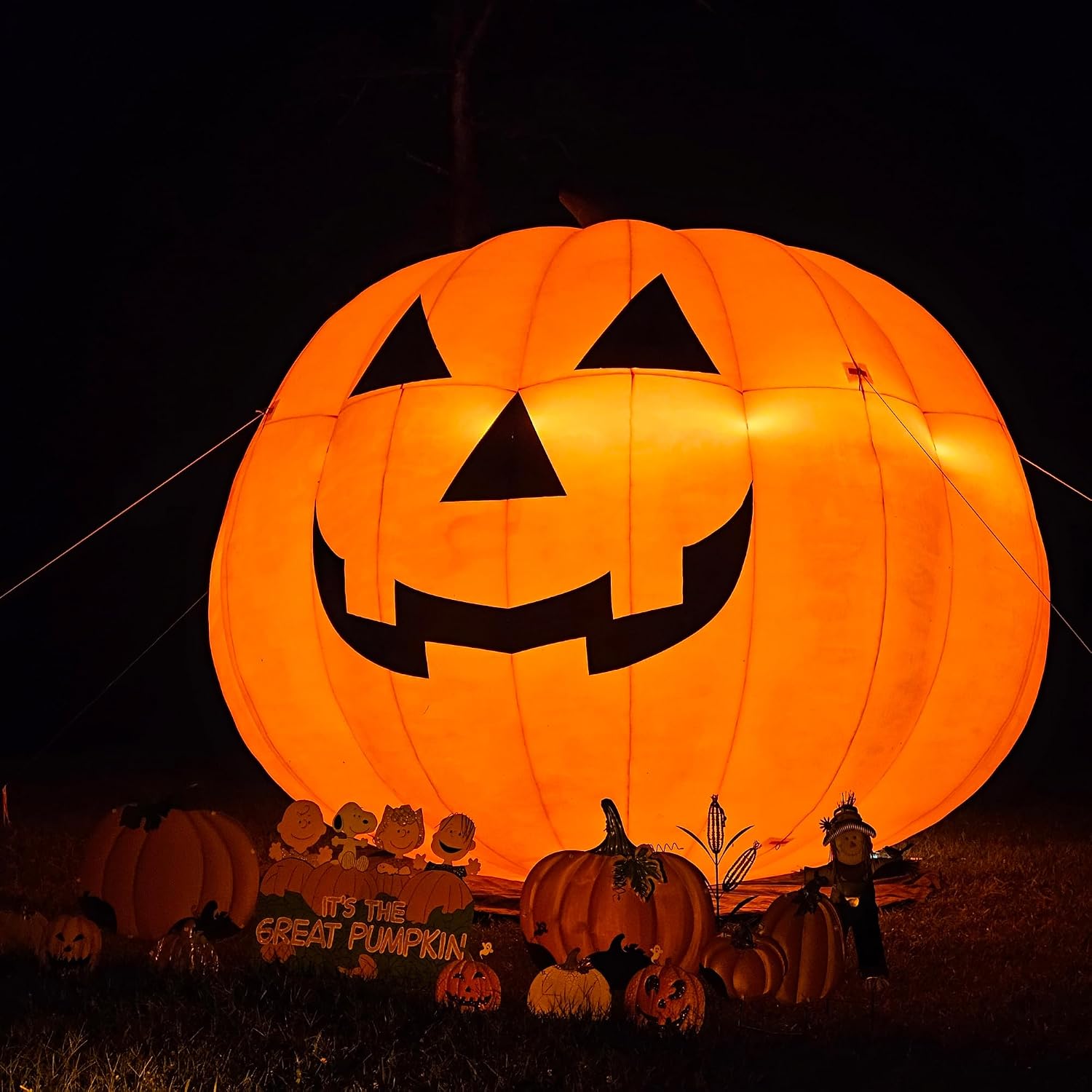 Riesige 10-Fuß-Halloween-Kürbi – Halloween Pumpkin Decor Led Bewertung und Preis