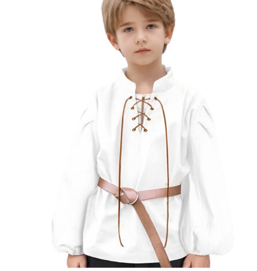 Mittelalterliches Piratenhemd  – Halloween Costume Kids Bewertung und Preis