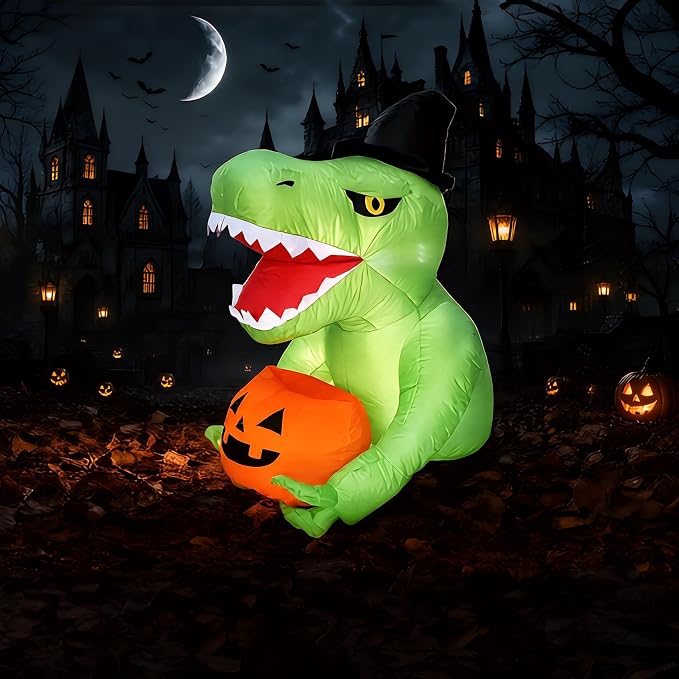 135 cm Halloween-Aufblasbare O – Halloween Pumpkin Decor Led Bewertung und Preis