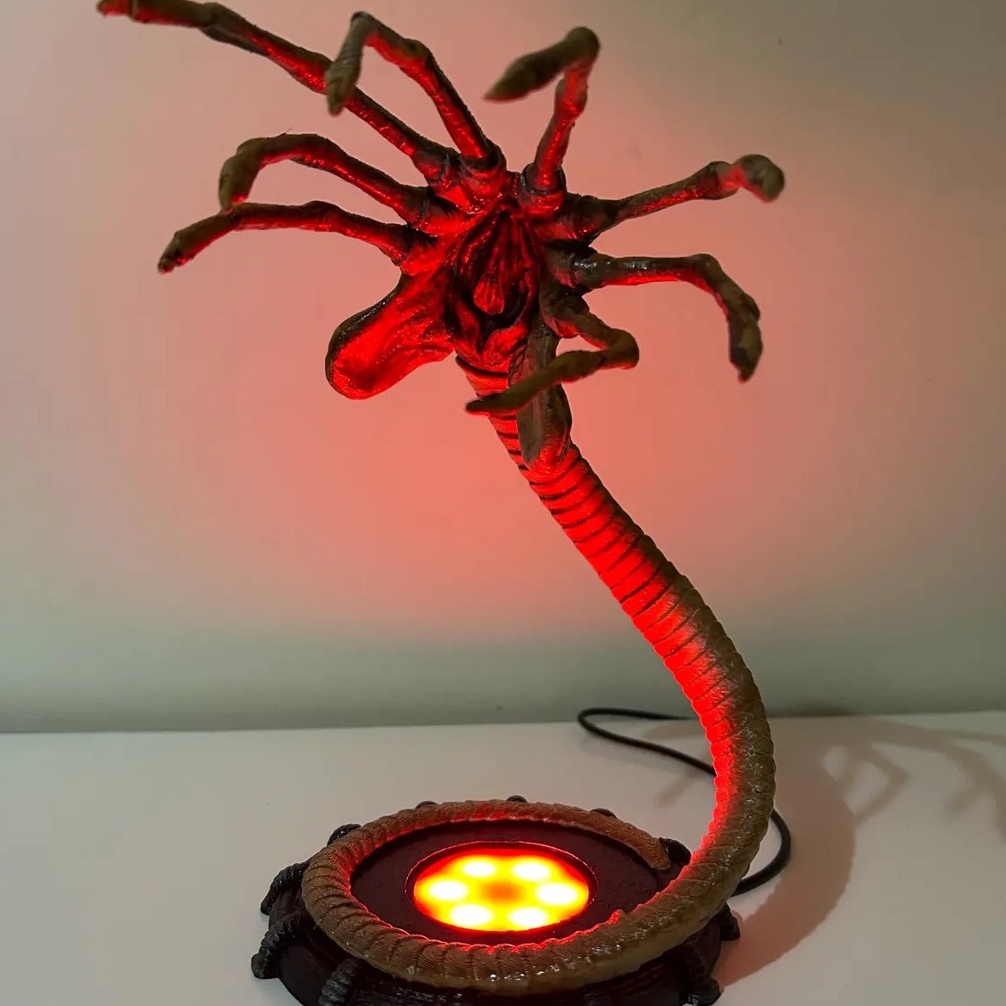 Alien Facehugger Lampe Nachtli – Halloween Pumpkin Decor Led Bewertung und Preis