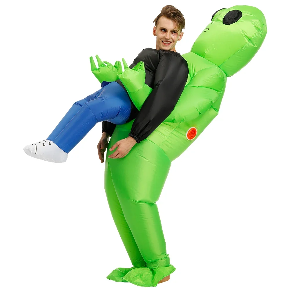 Lustige Alien-Aufblasanzüge fü – Halloween Costume Adult Bewertung und Preis