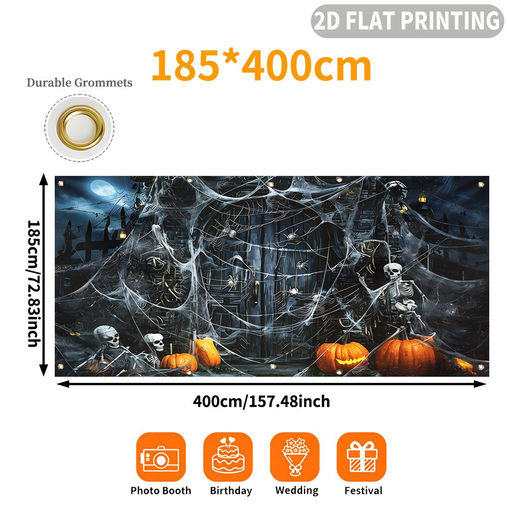 1 Stück 2D FLAT Halloween-Part – Spider Web Halloween Decoration Bewertung und Preis