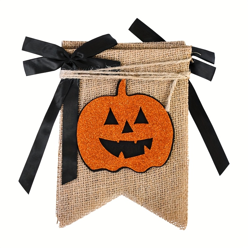 1 Set rustikales Halloween-Ban – Pumpkin Lantern Halloween Bewertung und Preis